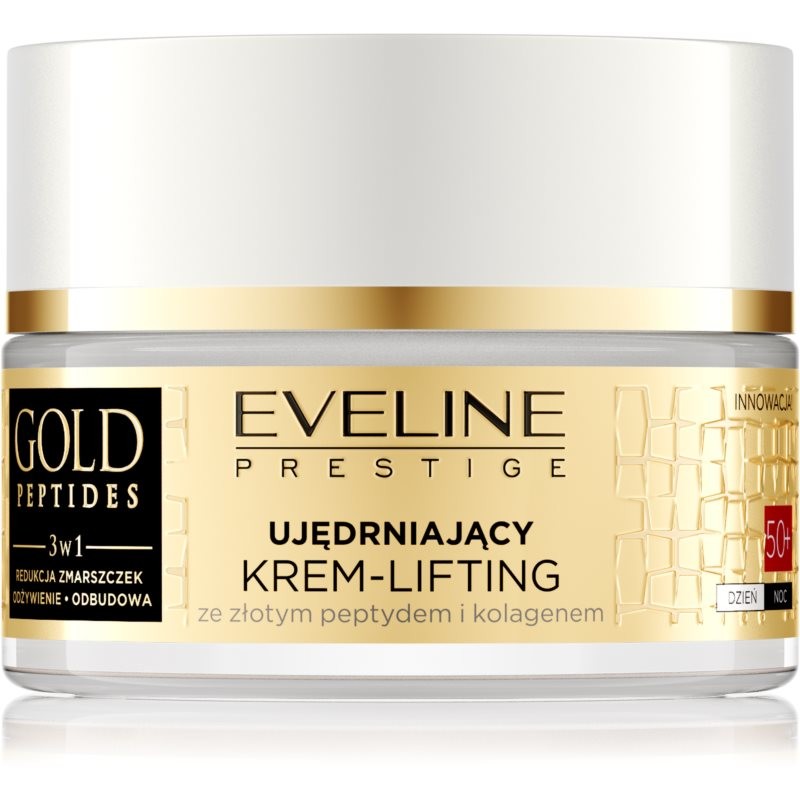 Eveline Cosmetics Gold Peptides lifting and firming moisturiser 50+ 50 ml