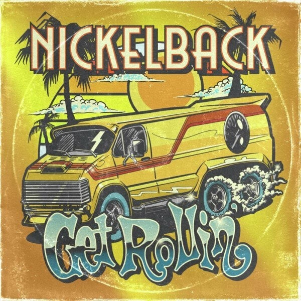 Nickelback - Get Rollin' Transparent Orange - Vinyl