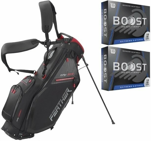 Big Max Dri Lite Feather SET Black Golf Bag