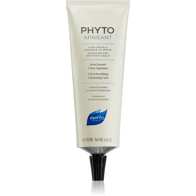 Phyto Phytoapaisant Ultra Soothing Cleansing Care rich nourishing and soothing cream for hair and scalp 125 ml