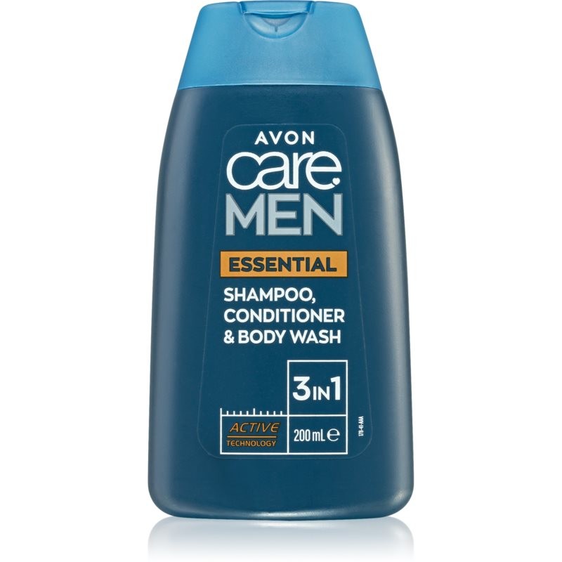 Avon Care Men Essential 3-in-1 shampoo, conditioner & shower gel 200 ml