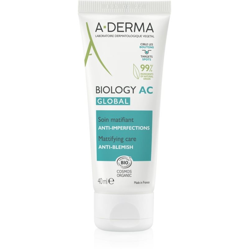 A-Derma Biology mattifying treatment for face 40 ml