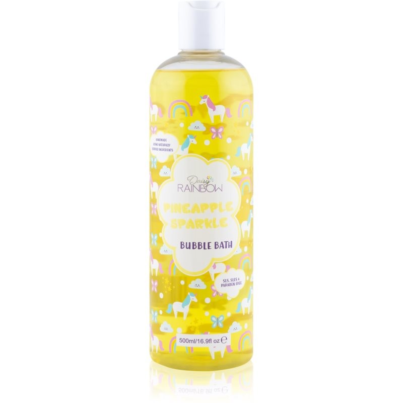 Daisy Rainbow Bubble Bath Pineapple Sparkle shower gel and bubble bath for kids 500 ml