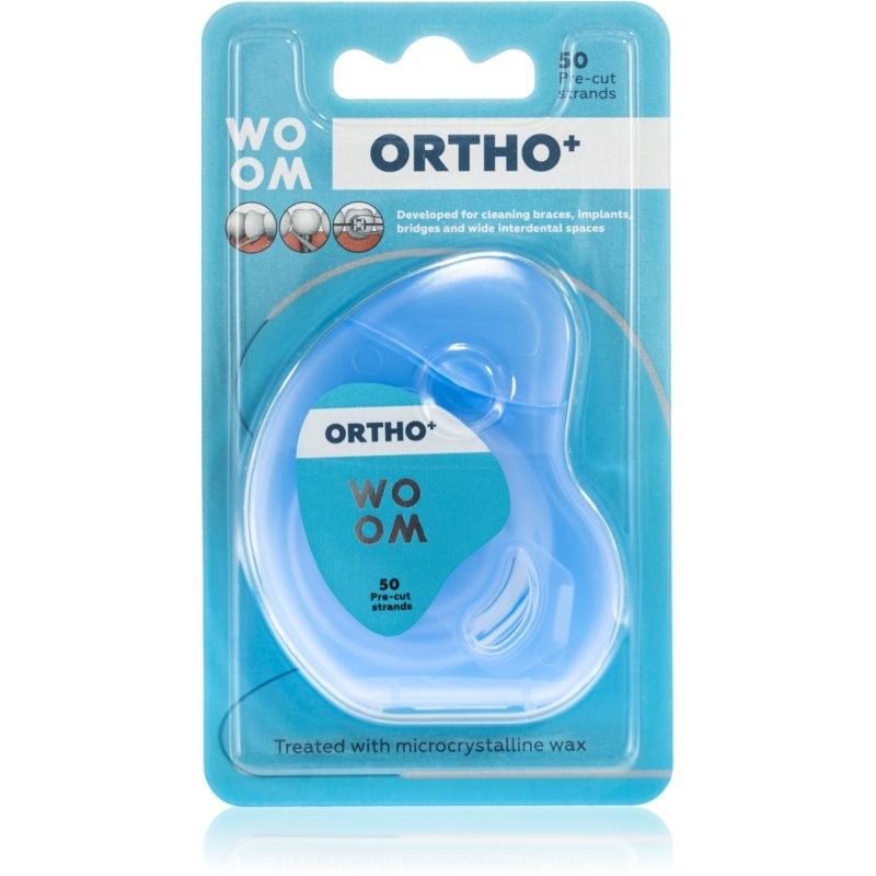 WOOM Ortho+ dental floss 50 pc