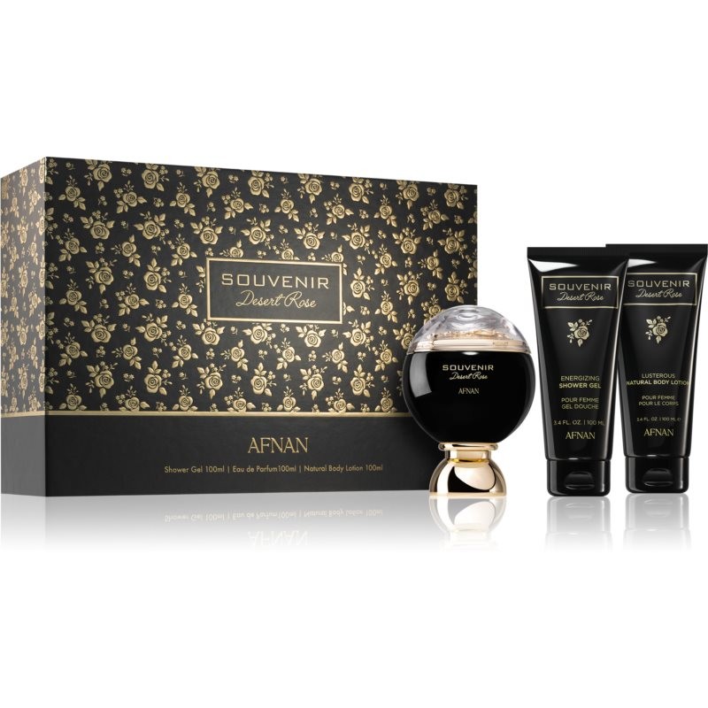 Afnan Souvenir Desert Rose gift set for women