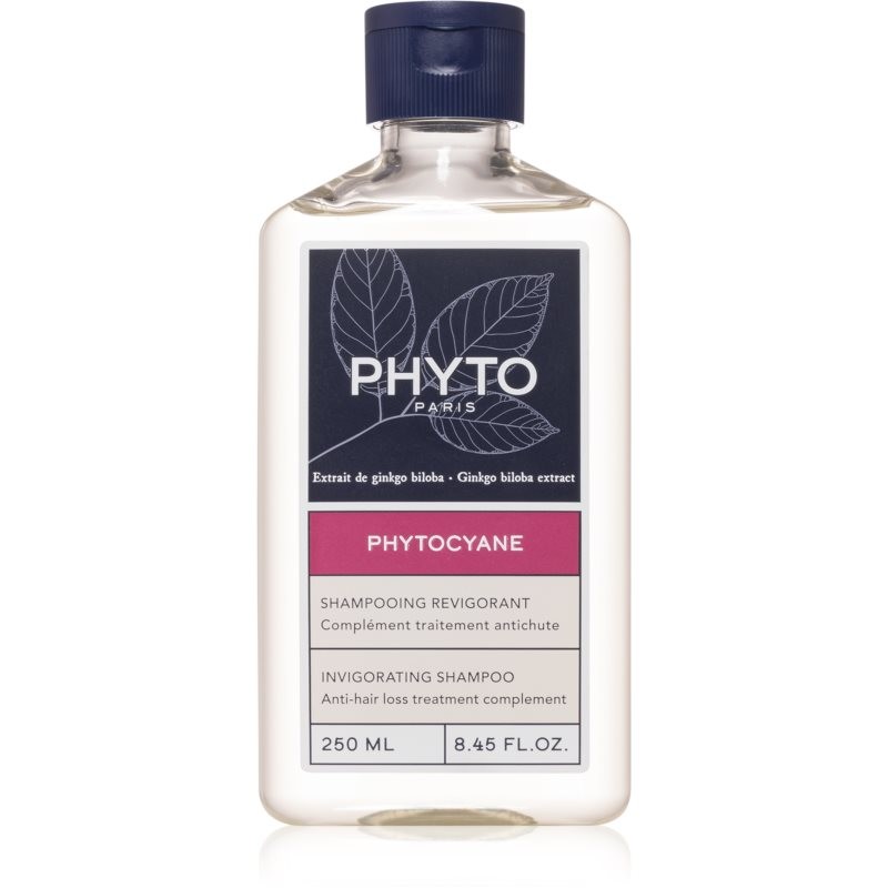 Phyto Phytocyane Invigorating Shampoo hair activating shampoo to treat hair loss 250 ml