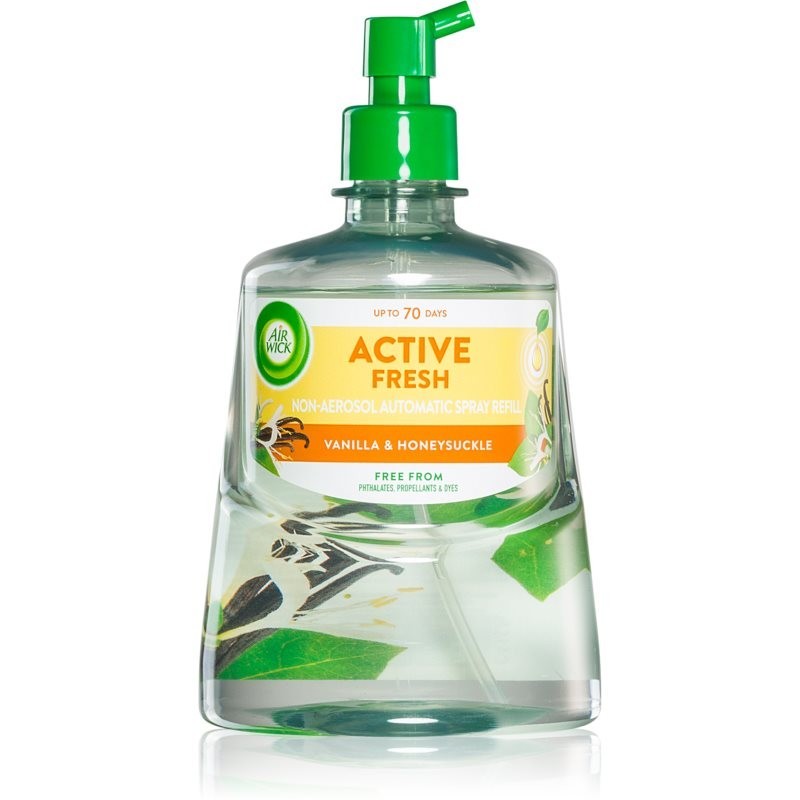 Air Wick Active Fresh Vanilla & Honeysuckle air freshener refill 228 ml