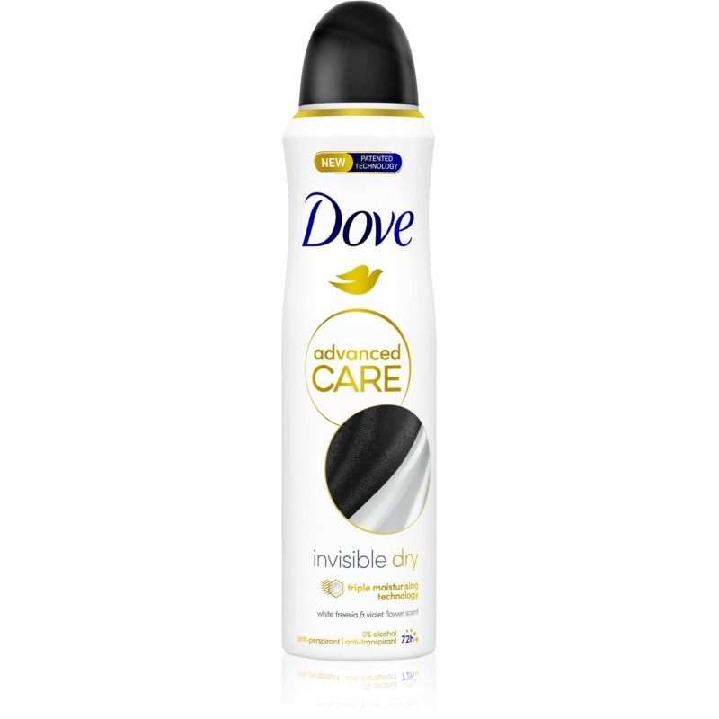 Dove Advanced Care Invisible Dry antiperspirant spray 72h 150 ml