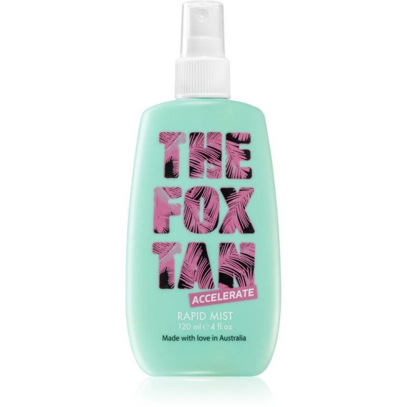 The Fox Tan Rapid refreshing body spray accelerate tanning 120 ml