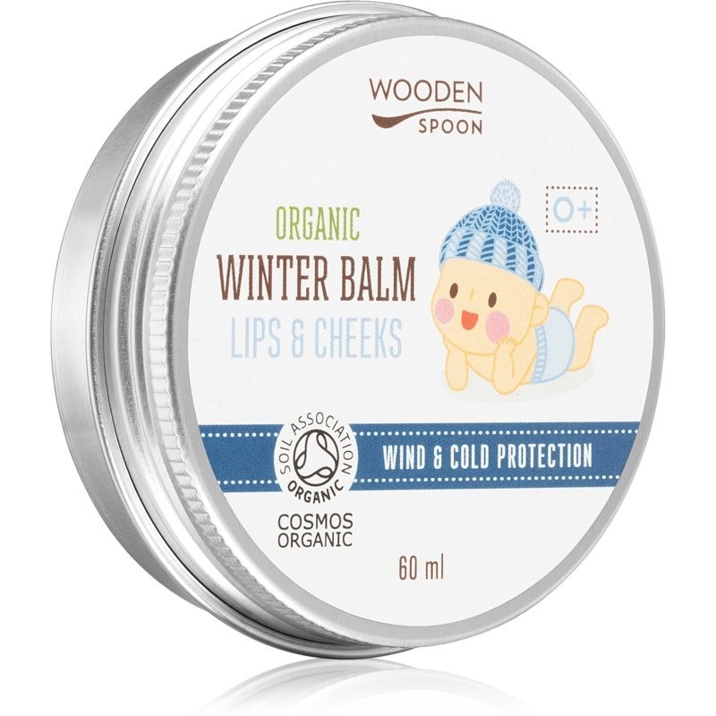 WoodenSpoon Organic Wind & Cold Protection 2-in-1 protective face cream and lip balm for kids 60 ml