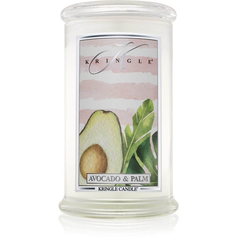 Kringle Candle Avocado & Palm scented candle 624 g