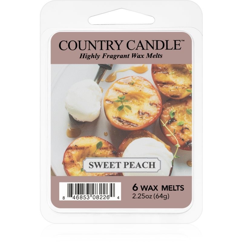 Country Candle Sweet Peach wax melt 64 g