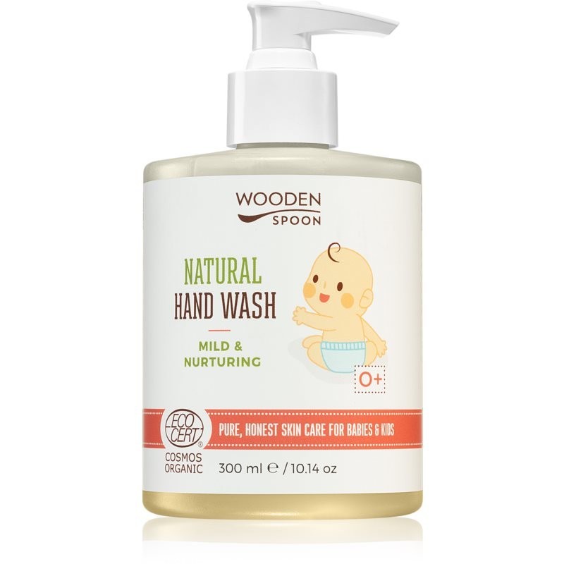 WoodenSpoon Natural gentle liquid hand soap for kids 300 ml