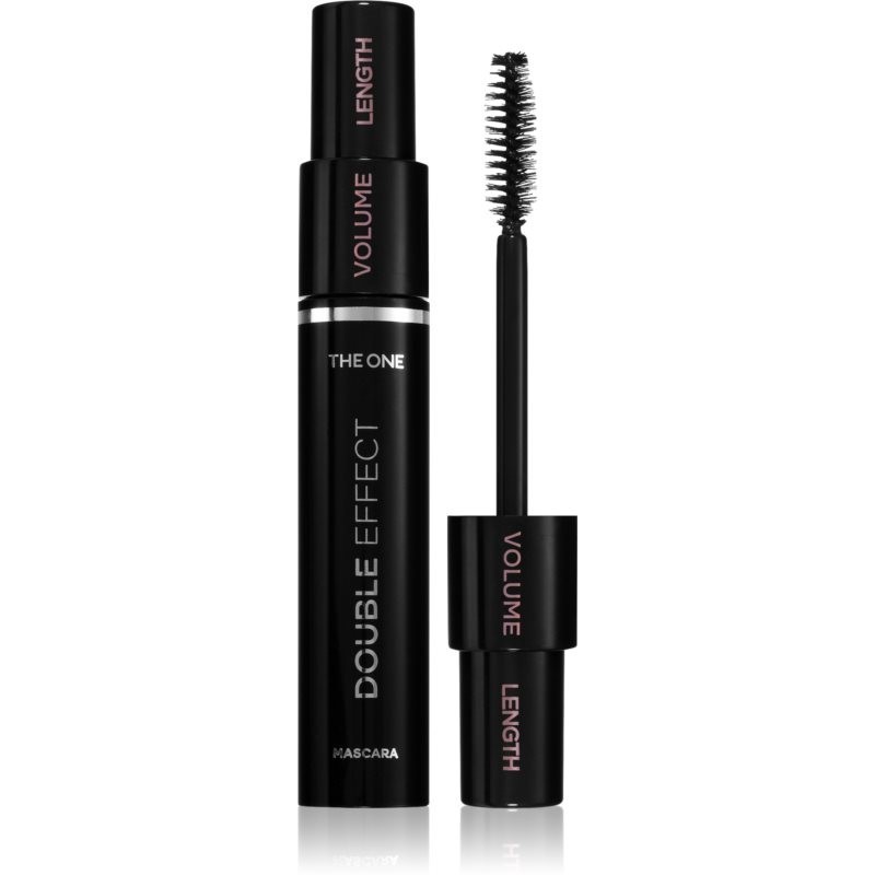 Oriflame The One Double Effect lengthening, curling and volumising mascara with 2-in-1 brush shade Black 8 ml