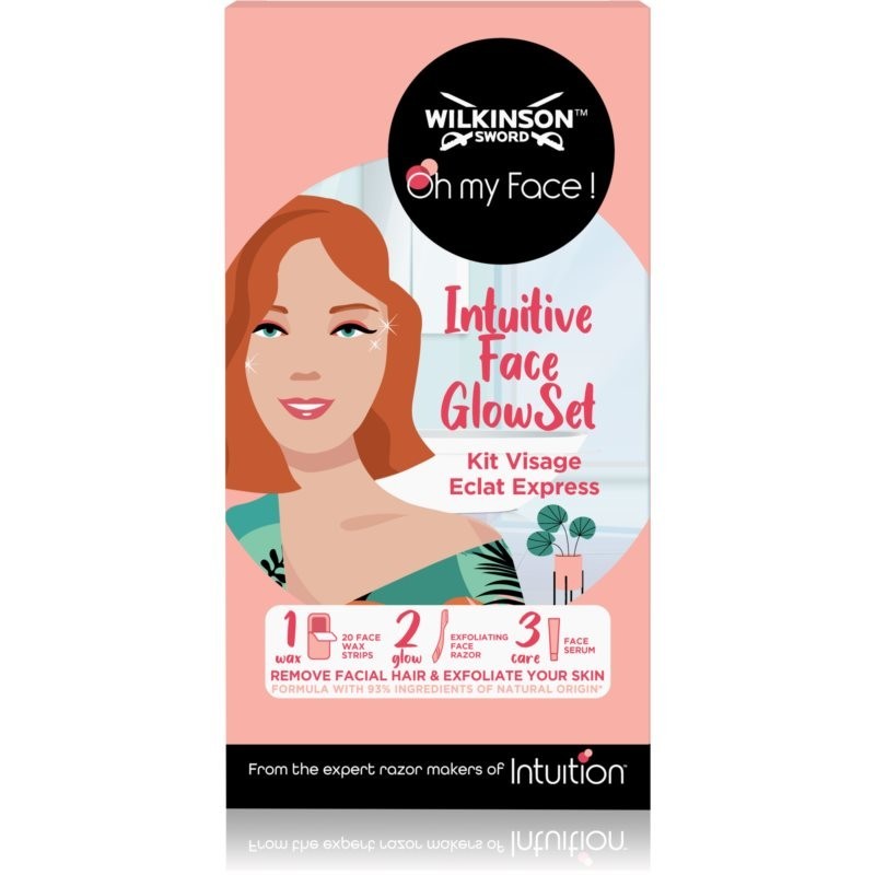 Wilkinson Sword Oh my Face! Intuitive Face Glow Set hair-removal kit