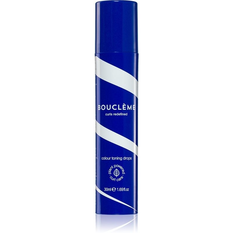 Bouclème Curl Colour Toning Drops light tinted fluid for blondes and highlighted hair 30 ml