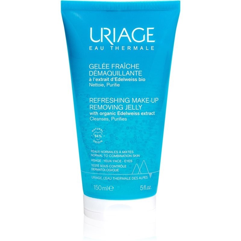 Uriage Eau Thermale Water Jelly refreshing cleansing gel for oily and combination skin 150 ml
