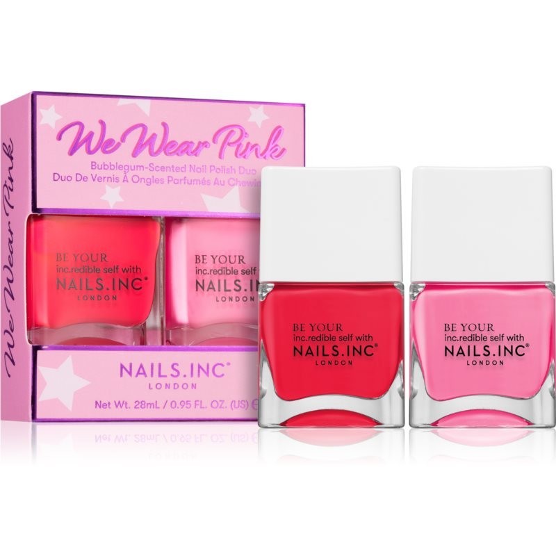Nails Inc. We Wear Pink economy pack (for nails)