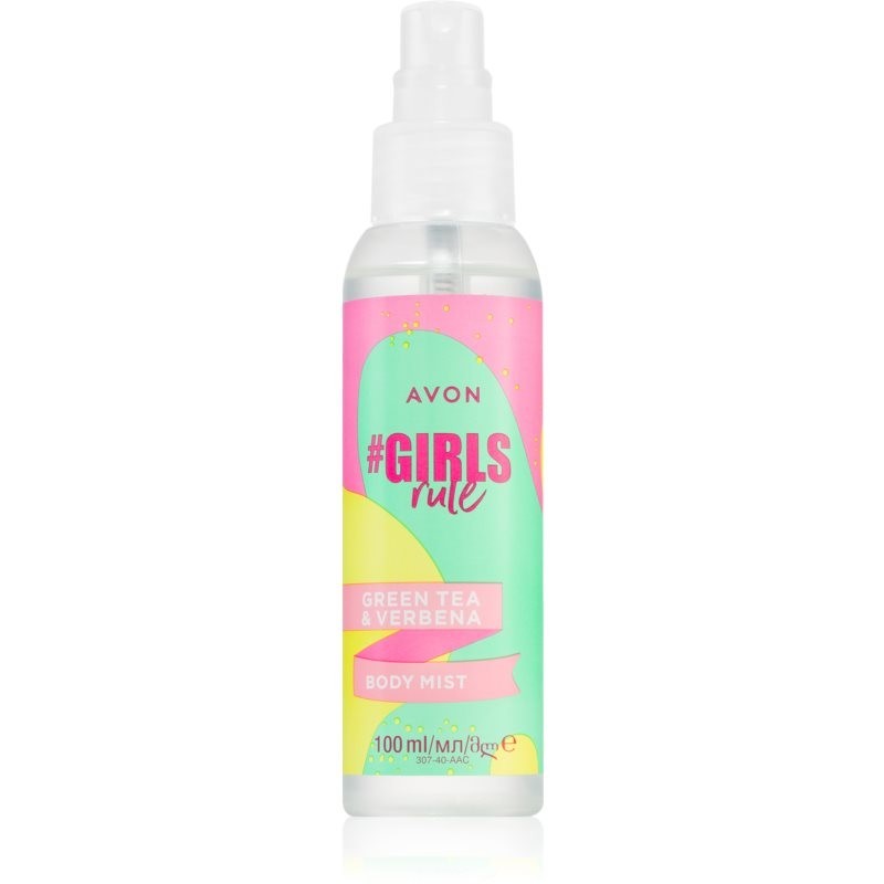 Avon #GirlsRule Green Tea & Verbena refreshing body spray 100 ml