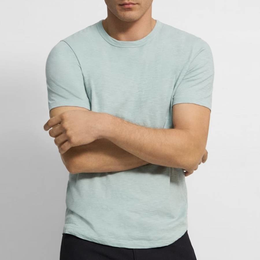 Teal Essential Cotton T-Shirt