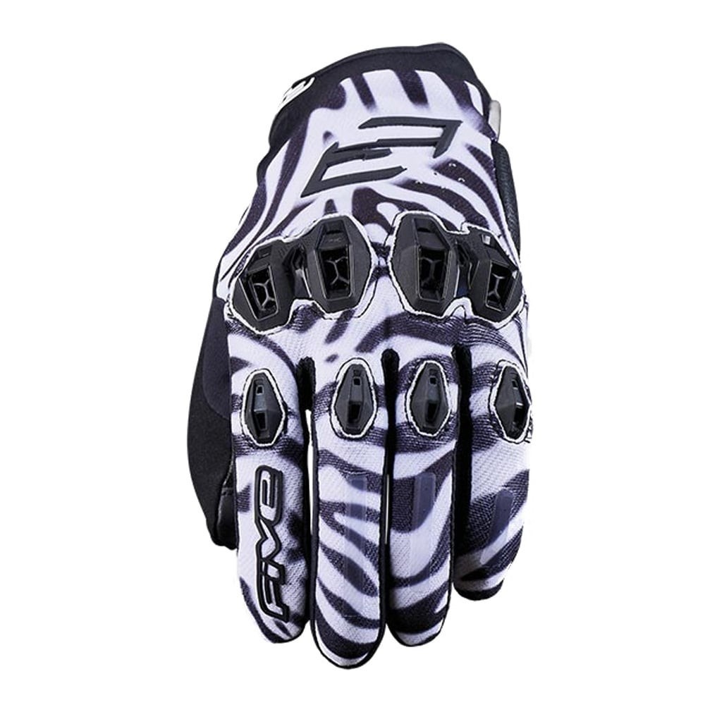 Five Gloves Stunt Evo 2 Woman Zebra XS