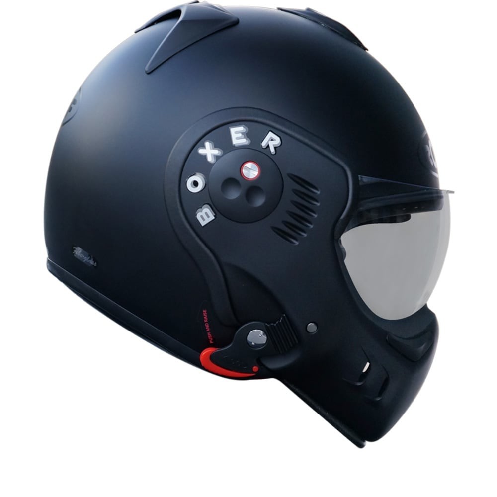 ROOF RO5 Boxer V8 S Matt Black Modular Helmet XS