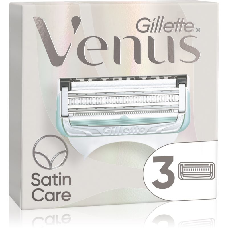 Gillette Venus Pubic Hair&Skin replacement blades 3 pc