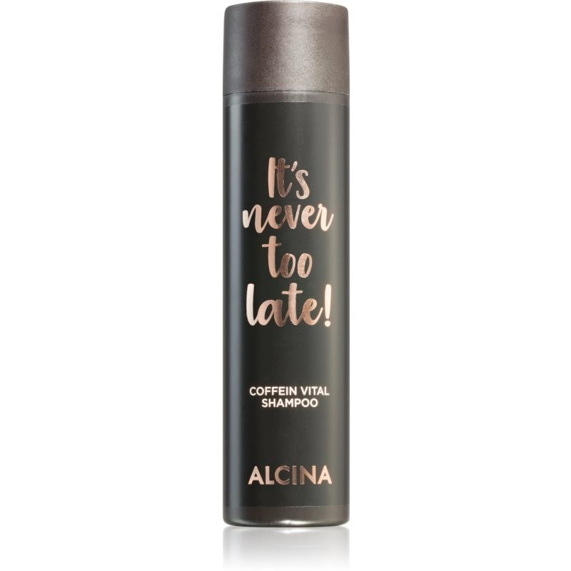 Alcina It's never too late! caffeine shampoo for hair strengthening 250 ml