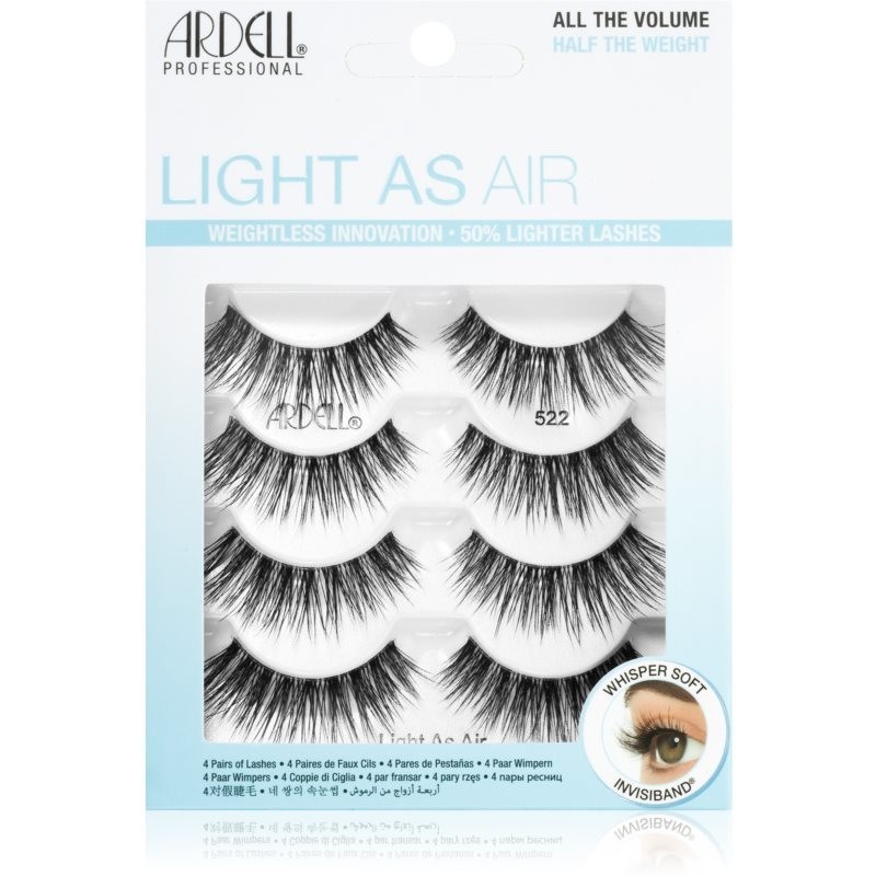 Ardell Light As Air Multipack false eyelashes type 522 2x4 pc