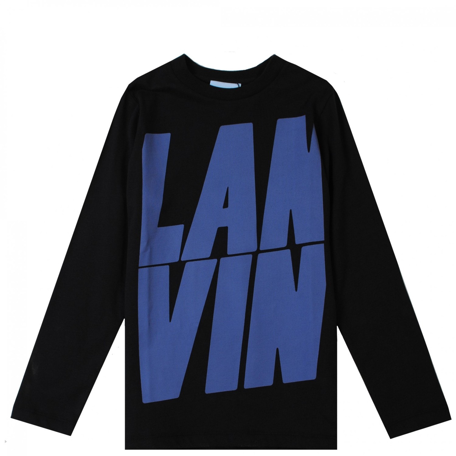 Lanvin Boys Graphic Logo Print T-shirt Black 8Y