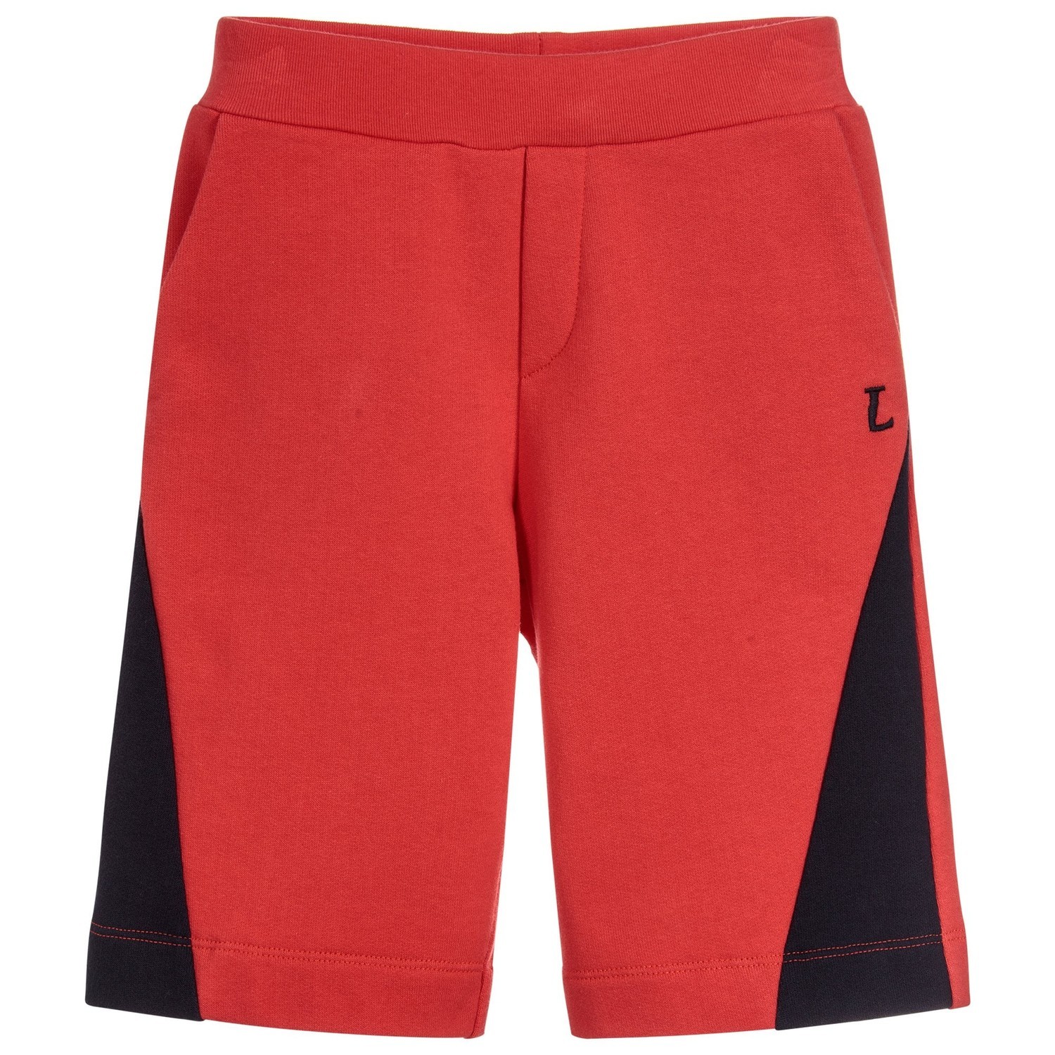 Lanvin Boys Logo Shorts Red 8Y