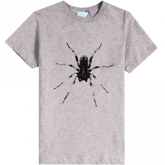 Lanvin Boys Spider Logo T-shirt Grey 8Y