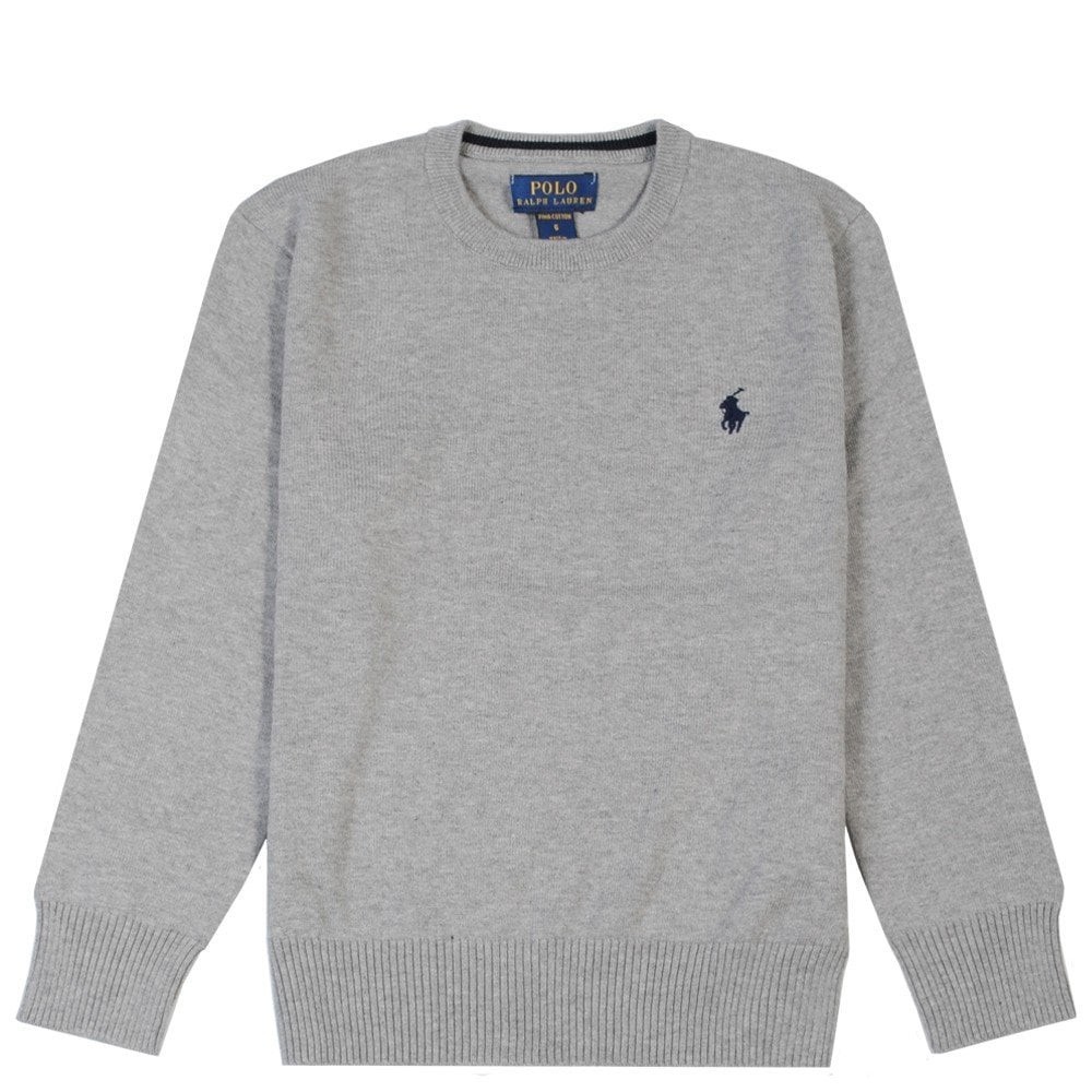 Ralph Lauren Boy's Sweatshirt Grey 6 Years