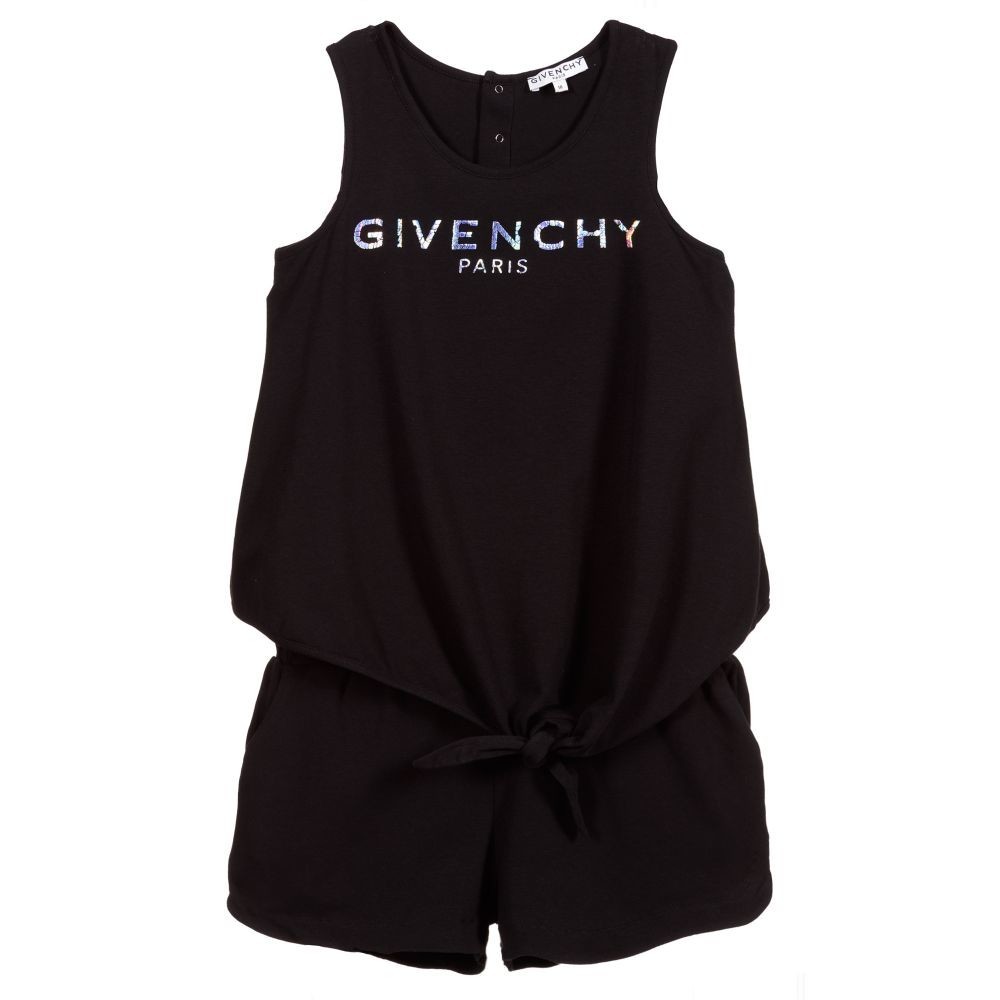 Givenchy Girls Logo Dress Black 8Y