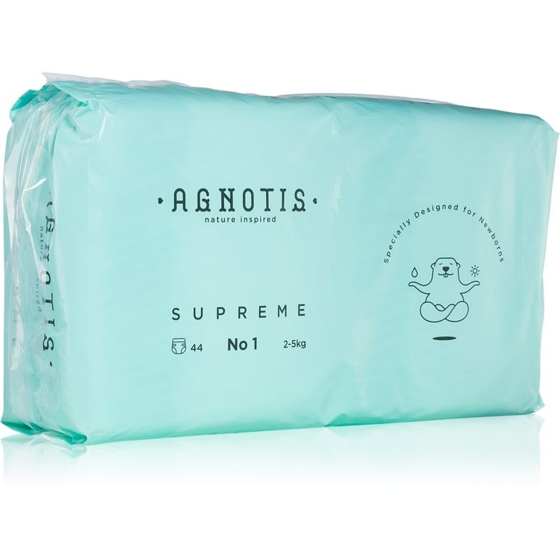 Agnotis disposable nappies 2-5 kg 44 pc