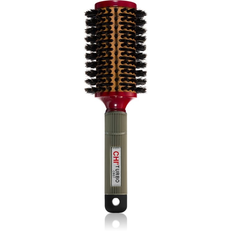 CHI Turbo Ceramic Round Boar Large Brush extra large round brush for hair volume 1 pc