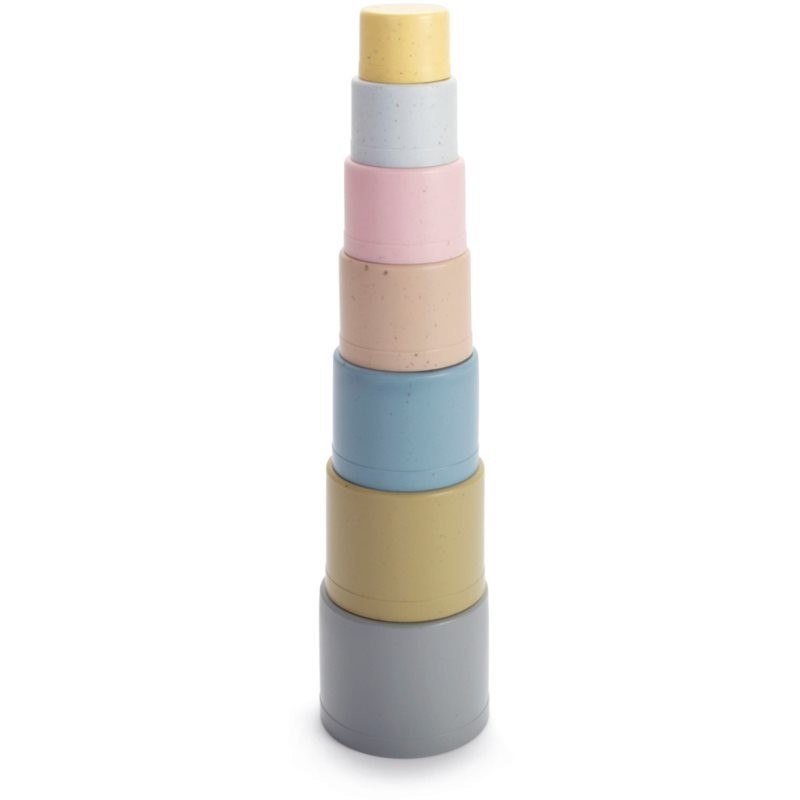 Dantoy Tiny Bio Stacking Tower stackable cups 10 m+ 7 pc