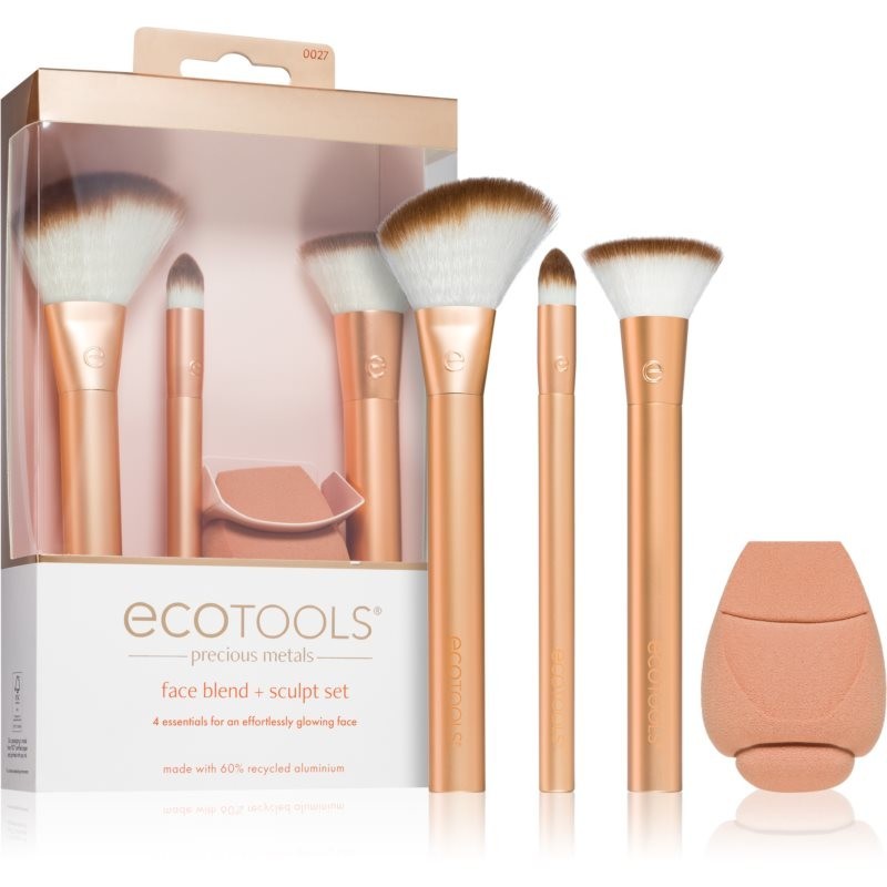 EcoTools Precious Metals brush set (for radiant-looking skin)