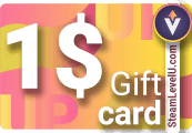 SteamLevelU 1 USD Gift Card