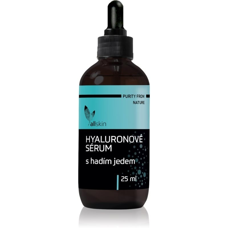 Allnature Allskin Hyaluronic serum with snake venom hyaluronic serum with anti-wrinkle effect 25 ml