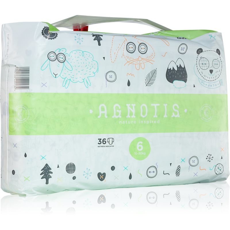 Agnotis disposable nappies 16-30 kg 36 pc