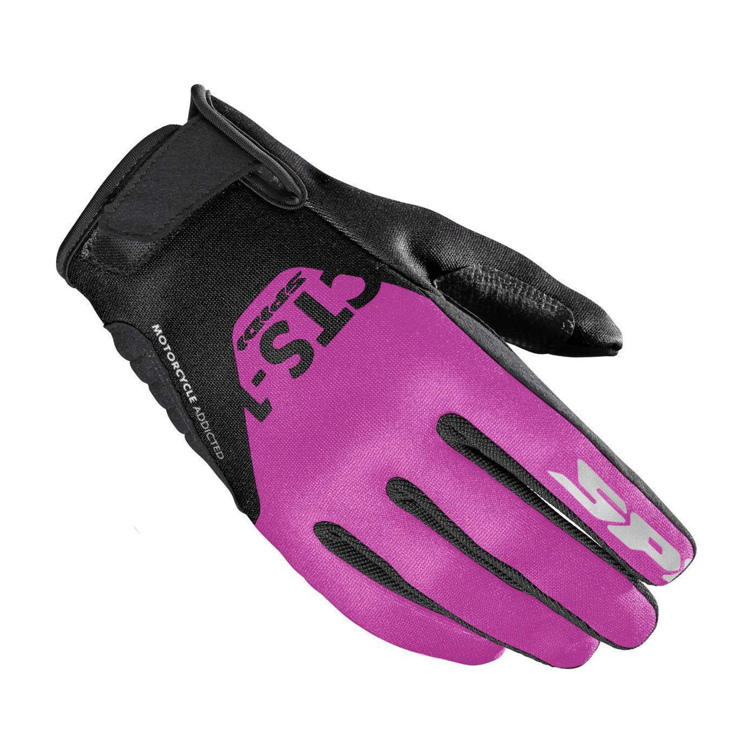 Spidi CTS-1 Lady Black Fucsia Motorcycle Gloves XS