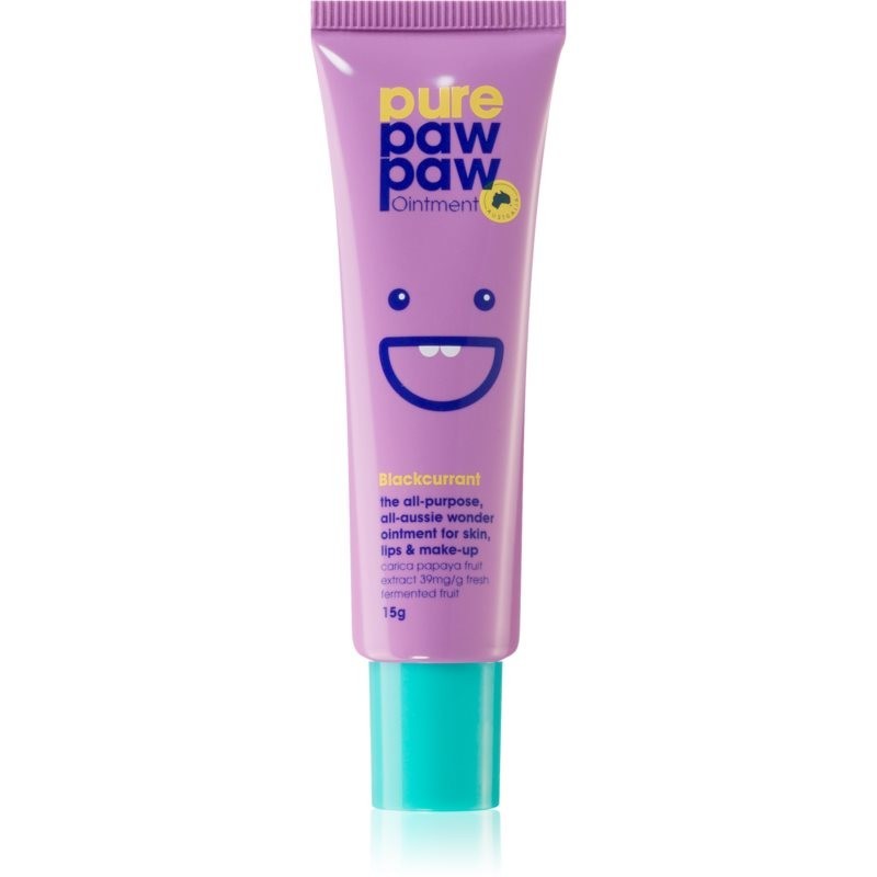 Pure Paw Paw Blackcurrant moisturising balm for lips and dry areas 15 g