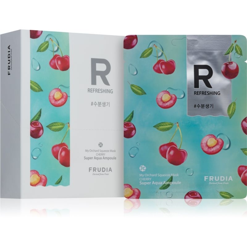 Frudia My Orchard Cherry brightening face sheet mask with a refreshing effect 10x20 ml