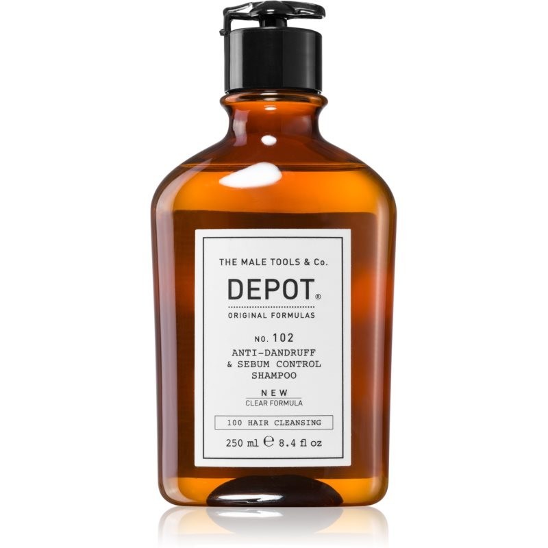 Depot No. 102 Anti-Dandruff & Sebum Control Shampoo rebalancing shampoo for oily scalp for dandruff 250 ml