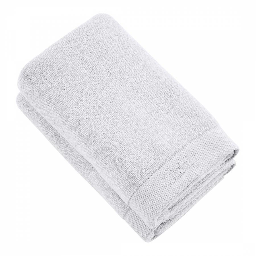 Christy Logo Pair of Hand Towels White