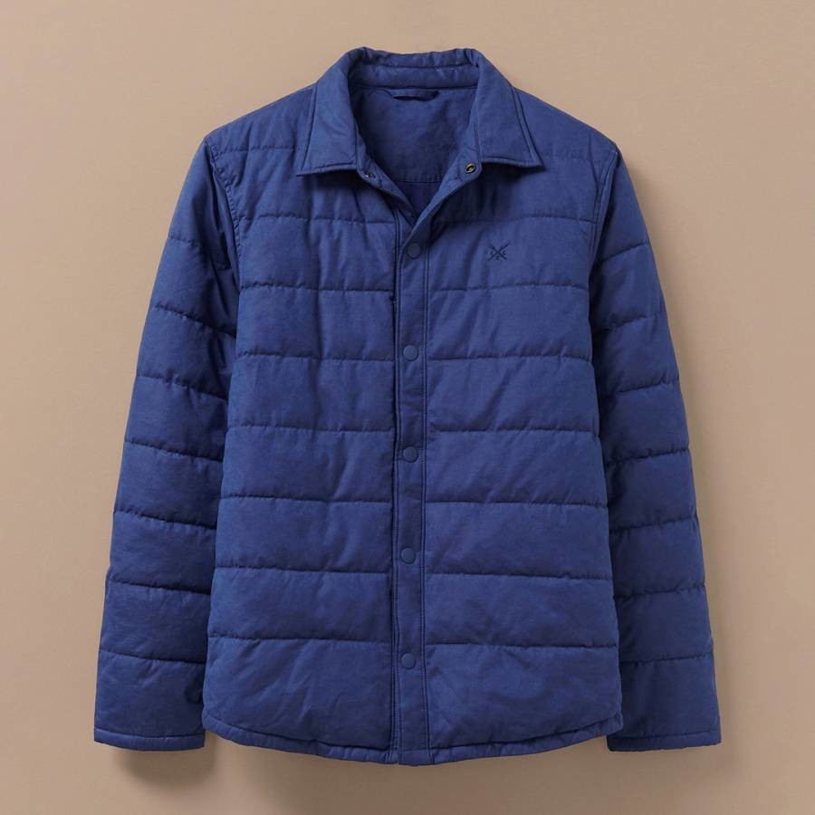 Blue Padded Weymouth Jacket