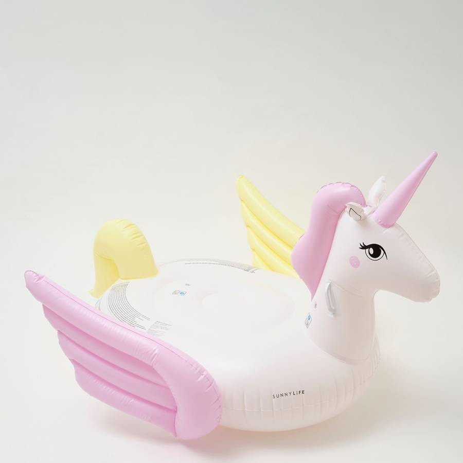 Luxe Ride-On Float Unicorn Pastel