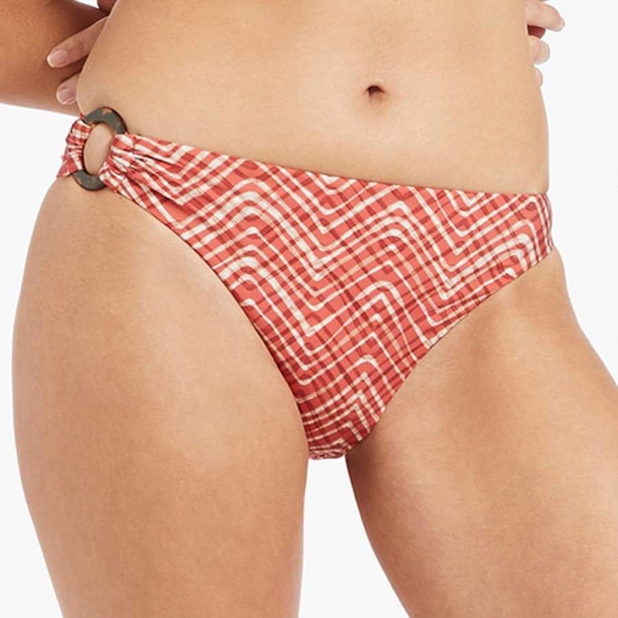 Rose Bonita High Leg Bikini Bottoms