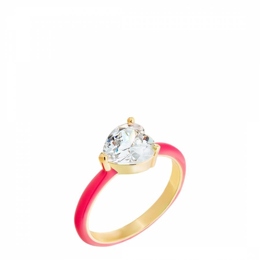 18K Gold Hot Pink The 90210 Ring